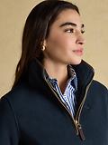 Thumbnail 5 of Joules Women's Heritage Quarter Zip Fleece - Navy