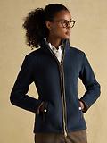 Thumbnail 2 of Joules Women's Heritage Full Zip Fleece - Navy