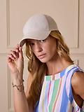 Thumbnail 1 of Joules Women's Daley Linen Baseball Cap - Neutral