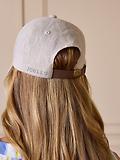 Thumbnail 2 of Joules Women's Daley Linen Baseball Cap - Neutral