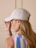 Thumbnail 3 of Joules Women's Daley Linen Baseball Cap - Neutral