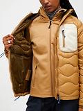 Thumbnail 7 of Peak Performance Women's Helium Utility Down Hooded Jacket - Sierra Sand/Sand Fog