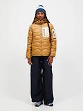 Thumbnail 3 of Peak Performance Women's Helium Utility Down Hooded Jacket - Sierra Sand/Sand Fog