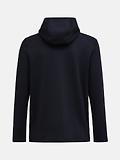 Thumbnail 3 of Peak Performance Men's Trail Polartec Power Grid Zip Hood Fleece - Black