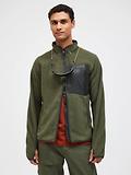 Thumbnail 2 of Peak Performance Men's Pile Zip Jacket - Pine Needle