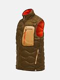 Thumbnail 7 of Peak Performance Men's Helium Utility Down Vest - Meadow Moss/Sierra Sand