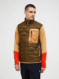 Thumbnail 2 of Peak Performance Men's Helium Utility Down Vest - Meadow Moss/Sierra Sand