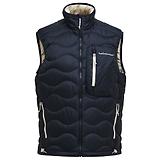 Thumbnail 1 of Peak Performance Men's Helium Utility Down Vest - Black/Sand Fog