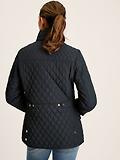 Thumbnail 5 of Joules Women's Allendale Showerproof Diamond Quilted Coat - Navy Blue
