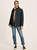 Thumbnail 2 of Joules Women's Allendale Showerproof Diamond Quilted Coat - Navy Blue