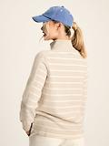 Thumbnail 5 of Joules Women's Southwold Button Down Striped Sweatshirt - Oatmarl