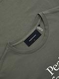 Thumbnail 4 of Peak Performance Men's Original Tee - Pine Needle/ Off White