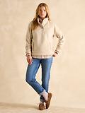 Thumbnail 5 of Joules Women's Lulworth Funnel Neck Fleece - Sandstone