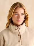 Thumbnail 4 of Joules Women's Lulworth Funnel Neck Fleece - Sandstone