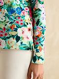 Thumbnail 6 of Joules Women's Printed Harbour Long Sleeve Top - Multi Floral
