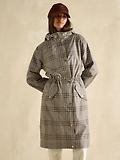 Thumbnail 2 of Joules Women's Holkham Waterproof Packable Raincoat - Dartmoor Check