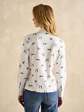 Thumbnail 3 of Joules Women's Burlington Shirt - Hare Print