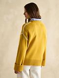 Thumbnail 5 of Joules Women's Alexandra Blanket Stitch Jumper - Yellow