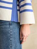 Thumbnail 6 of Joules Women's Alexandra Stripe Jumper - Cream/Blue