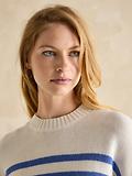 Thumbnail 5 of Joules Women's Alexandra Stripe Jumper - Cream/Blue