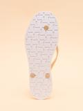 Thumbnail 3 of Joules Women's Sunvale Flip Flops - Cream/Gold