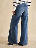 Thumbnail 3 of Joules Women's Palazzo Jeans - Mid Blue Denim