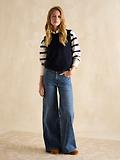 Thumbnail 4 of Joules Women's Palazzo Jeans - Mid Blue Denim