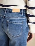Thumbnail 5 of Joules Women's Palazzo Jeans - Mid Blue Denim