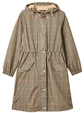Thumbnail 1 of Joules Women's Holkham Waterproof Packable Hooded Raincoat - Henson Check