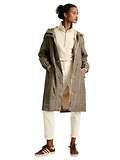 Thumbnail 13 of Joules Women's Holkham Waterproof Packable Hooded Raincoat - Henson Check