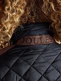 Thumbnail 8 of Joules Women's Braemar Luxe Showerproof Diamond Quilted Coat - Navy Blue