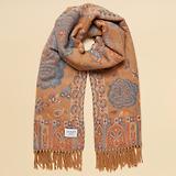 Thumbnail 1 of Joules Women's Erin Jacquard Scarf - Neutral