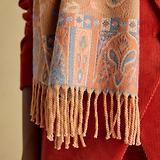 Thumbnail 4 of Joules Women's Erin Jacquard Scarf - Neutral