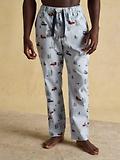 Thumbnail 2 of Joules Men's Dozer Cotton Pyjama Bottoms - Light Blue