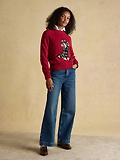Thumbnail 2 of Joules Women's Dachshund Jumper - Red