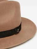 Thumbnail 5 of Joules Women's Maude Wool Fedora Hat - Tan