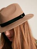 Thumbnail 4 of Joules Women's Maude Wool Fedora Hat - Tan