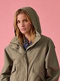 Thumbnail 6 of Joules Women's Hove Waterproof Windbreaker Jacket - Khaki Green