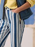 Thumbnail 3 of Joules Women's Straight Fit Mid Rise Jeans - Blue Striped