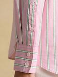 Thumbnail 7 of Joules Women's Boyfriend Fit Oxford Shirt - Pink Striped