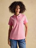 Thumbnail 2 of Joules Women's Woody Cotton Pique Short Sleeve Polo Shirt - Pink
