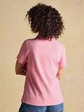 Thumbnail 3 of Joules Women's Woody Cotton Pique Short Sleeve Polo Shirt - Pink