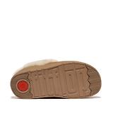 Thumbnail 5 of FitFlop Women's GEN-FF Shearling Suede Slippers - Desert Tan