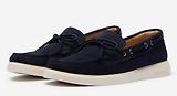 Thumbnail 2 of Oliver Sweeney Men's Girona Calf Suede Boat Shoes - Navy