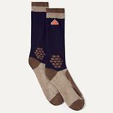 Thumbnail 2 of Sealskinz Gresham Recycled Wool Mid Colour Block Hiking Socks - Blue