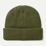Thumbnail 2 of Sealskinz Gressenhall Waterproof Cold Weather Textured Stripe Roll Cuff Beanie - Olive