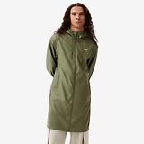Thumbnail 2 of Hunter Unisex Downpour Andrea Pu Rain Coat - Deep Lichen Green
