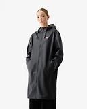 Thumbnail 2 of Hunter Unisex Downpour Andrea Pu Rain Coat - Hunter Black