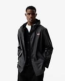 Thumbnail 3 of Hunter Unisex Downpour Jo Pu Rain Parka - Black