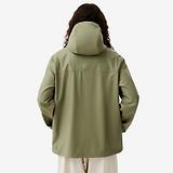 Thumbnail 4 of Hunter Unisex Downpour Izzy Pu Hooded Jacket - Deep Lichen Green